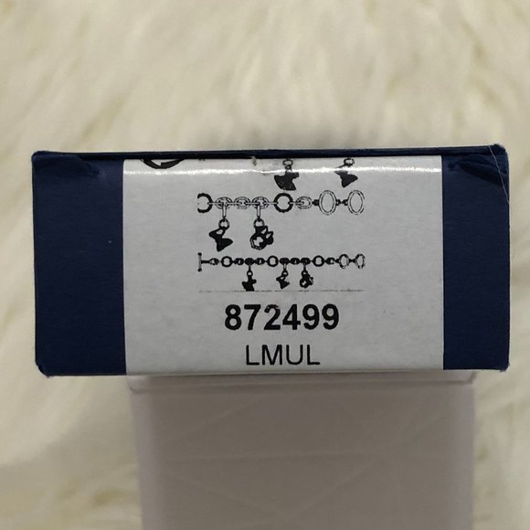 *BRAND NEW* Swarovski Minnie Mouse Rolo Link Toggle Bracelet with Charms - Picture 7 of 7